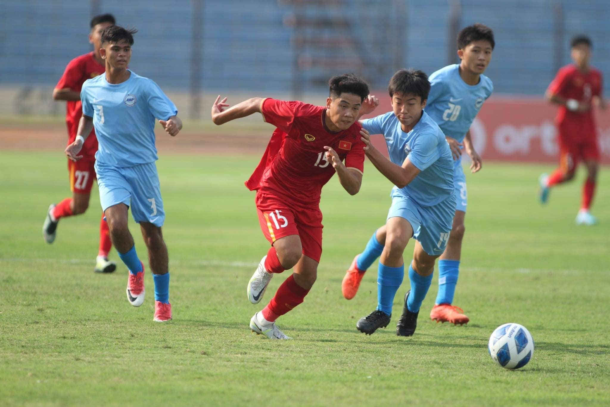 u16 viet nam - u16 singapore anh 1