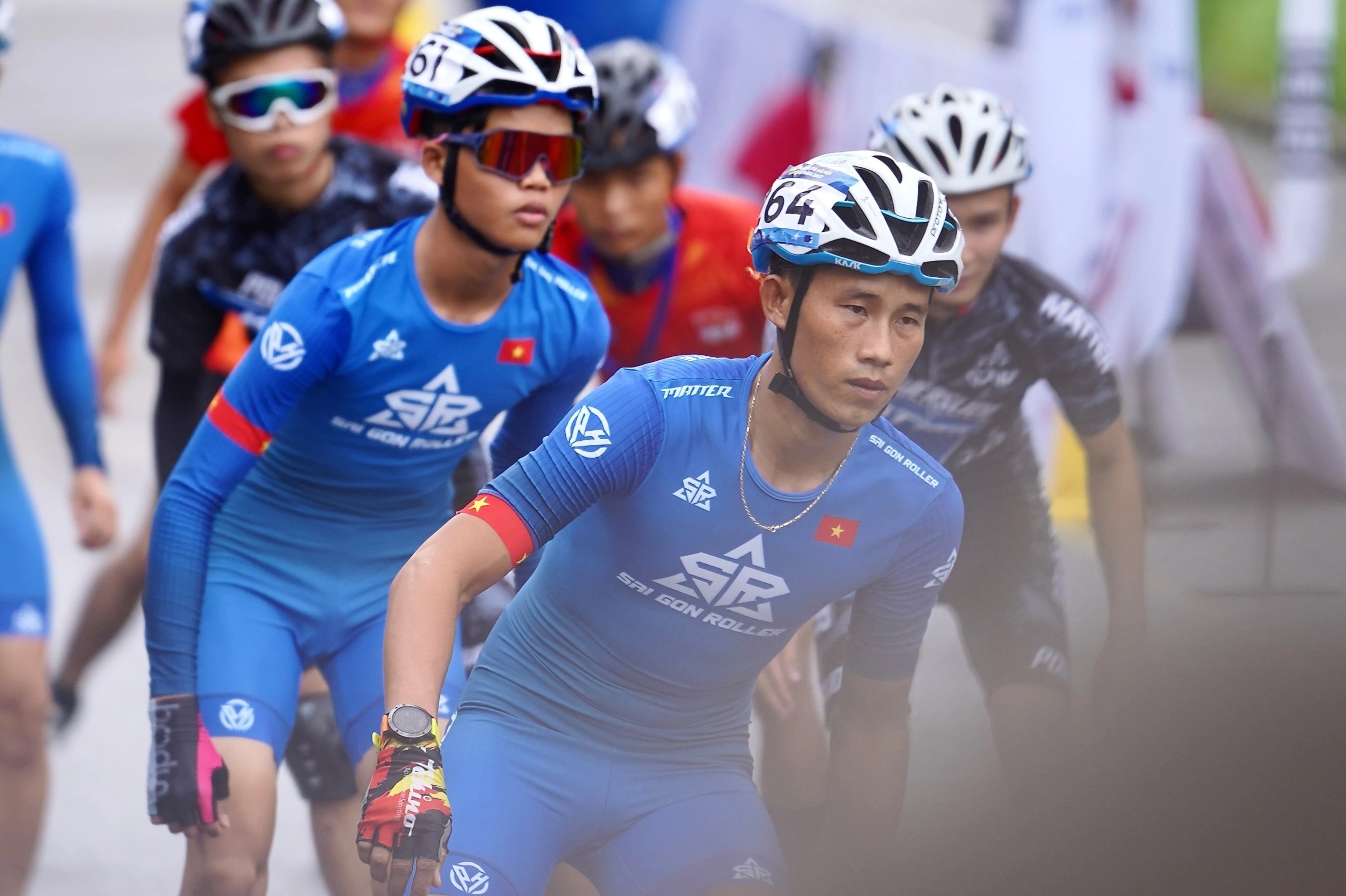 Tung bung khai mac giai Roller Ha Noi mo rong 2022 hinh anh