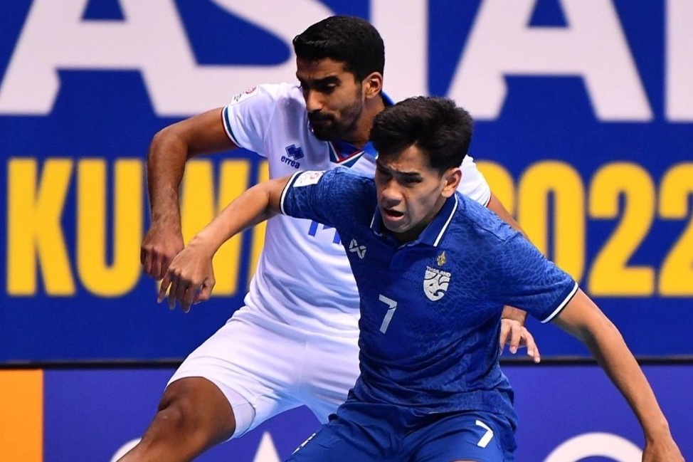 Futsal Thai Lan bat luc truoc doi thu xep hang kem 22 bac hinh anh