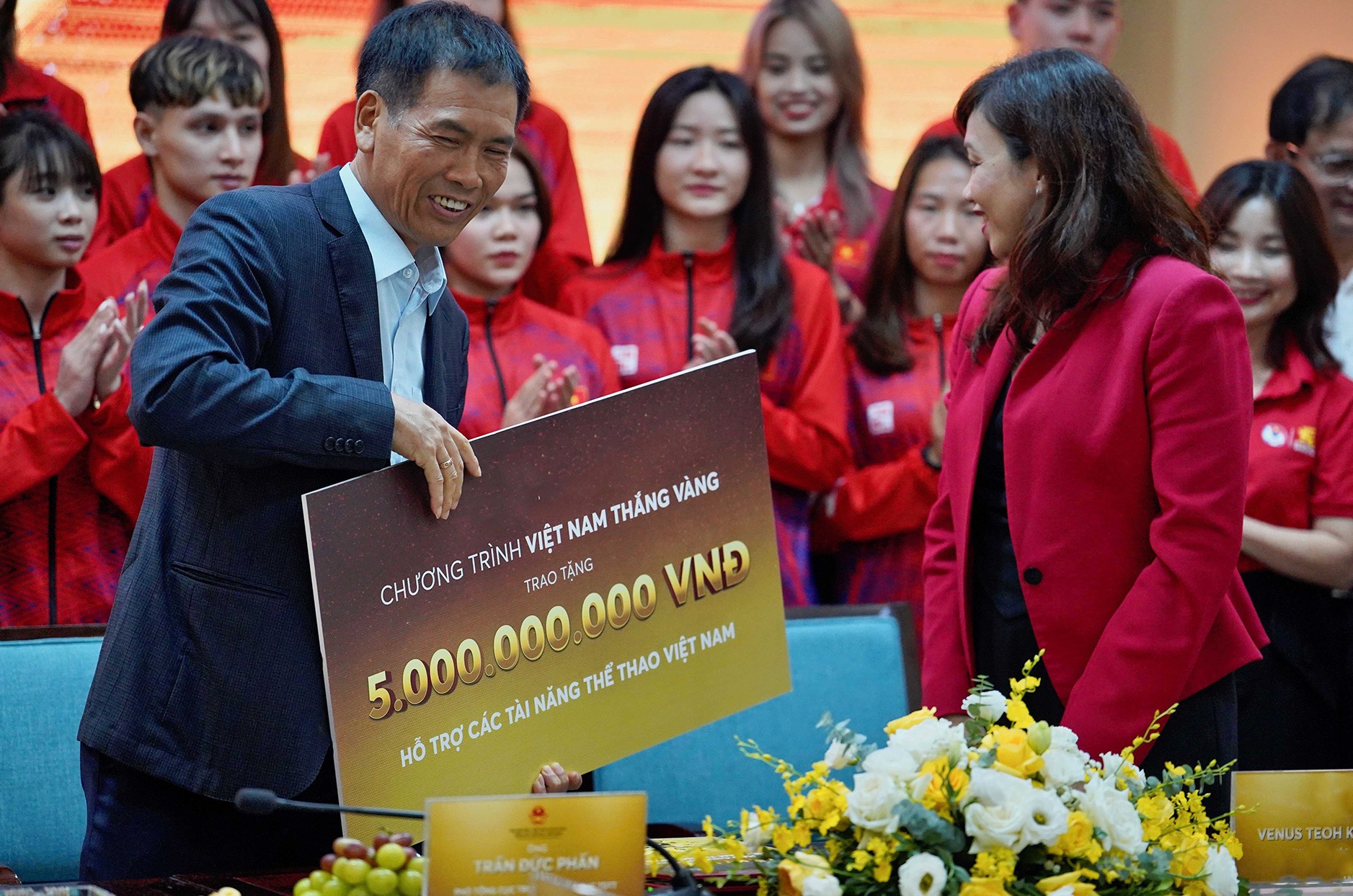 The thao Viet Nam duoc tai tro 5 ty dong, huong den Asiad va Olympic hinh anh