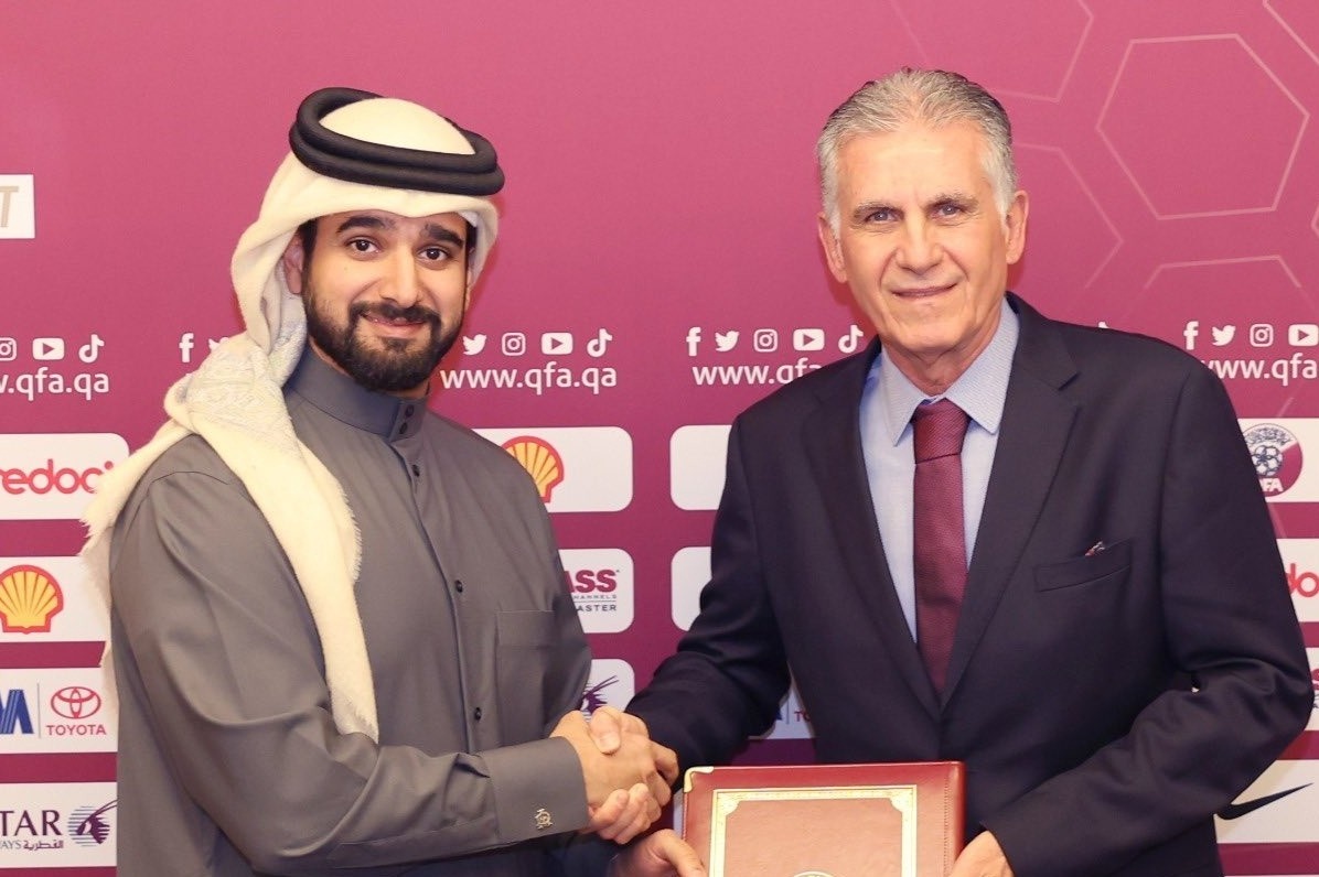HLV Carlos Queiroz dan dat tuyen Qatar hinh anh