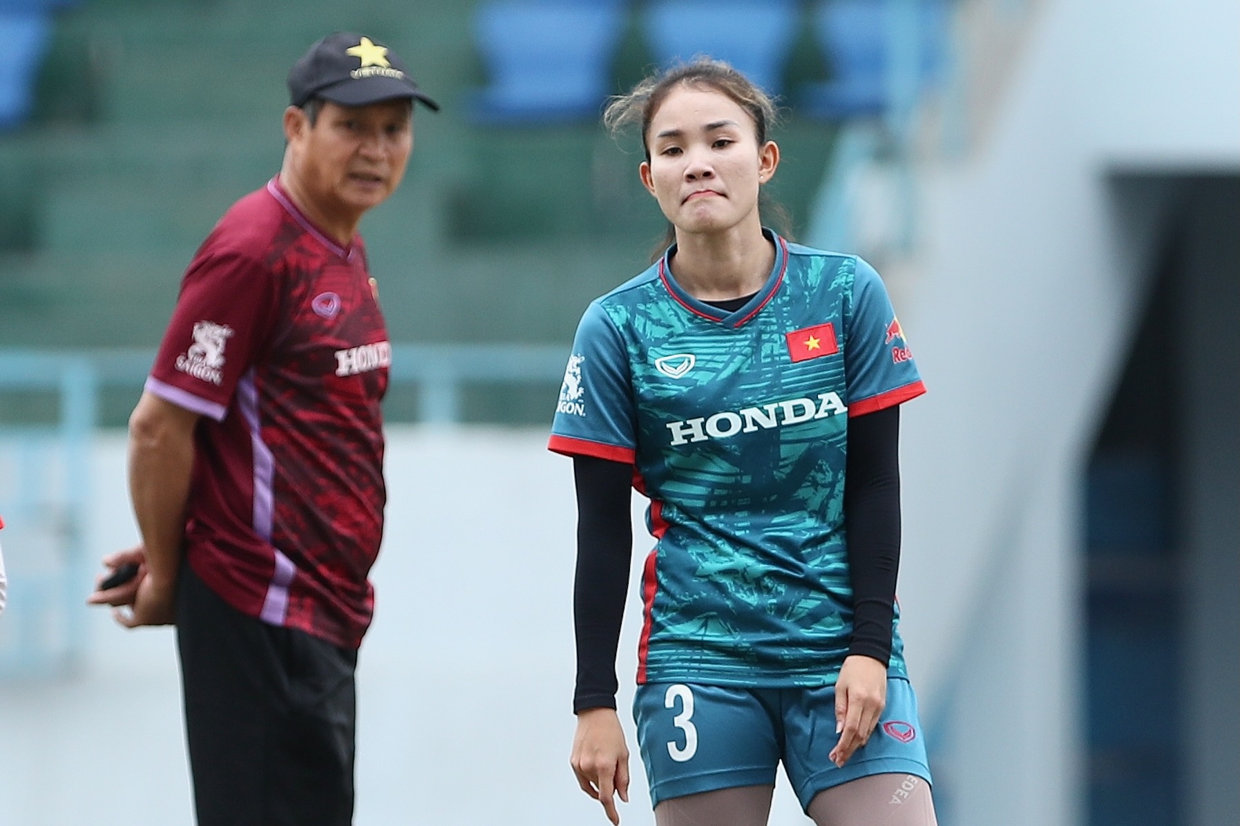 Chuong Thi Kieu chay dua cho suat du World Cup nu hinh anh