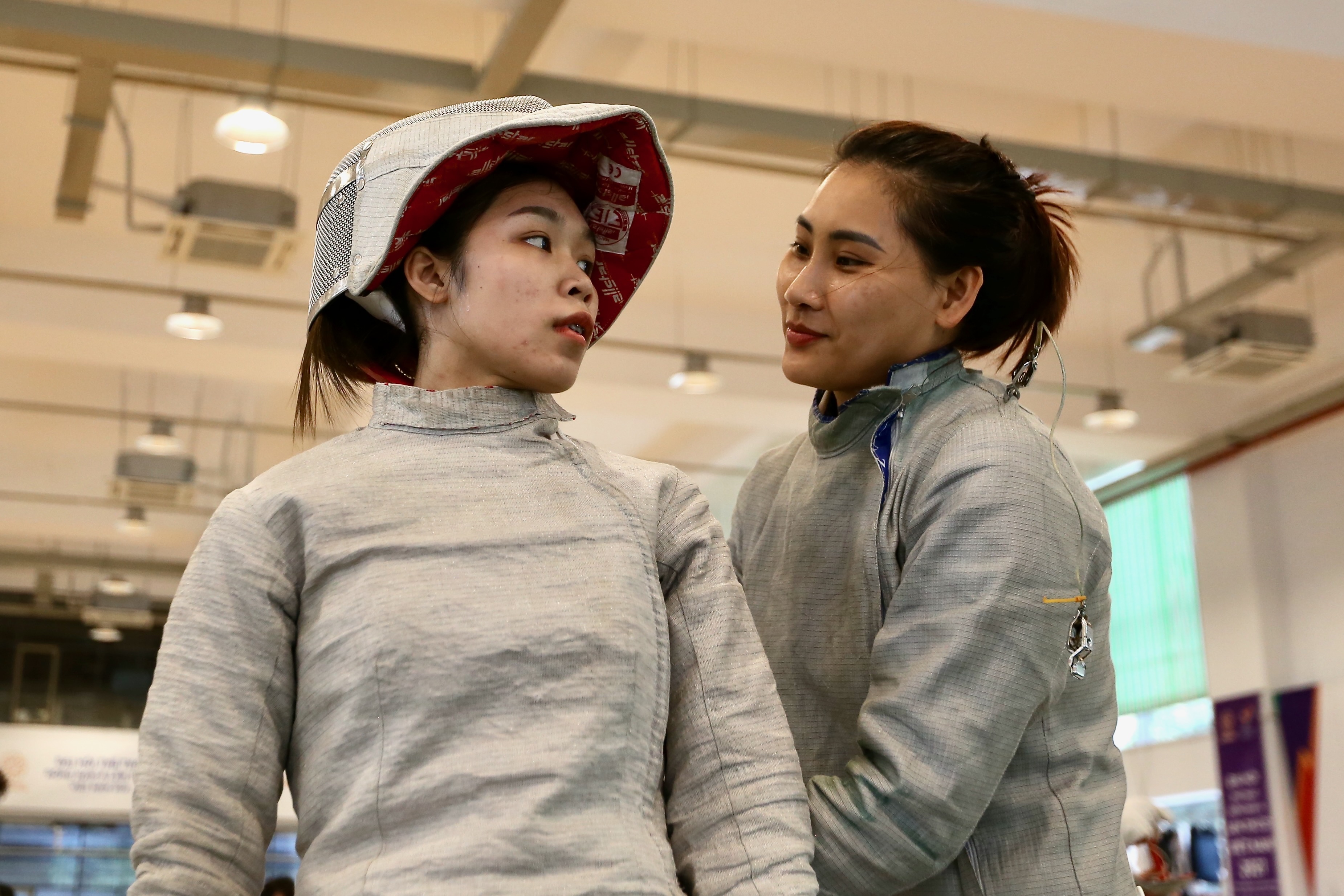 Mot ngay tap luyen cua tuyen dau kiem Viet Nam hinh anh