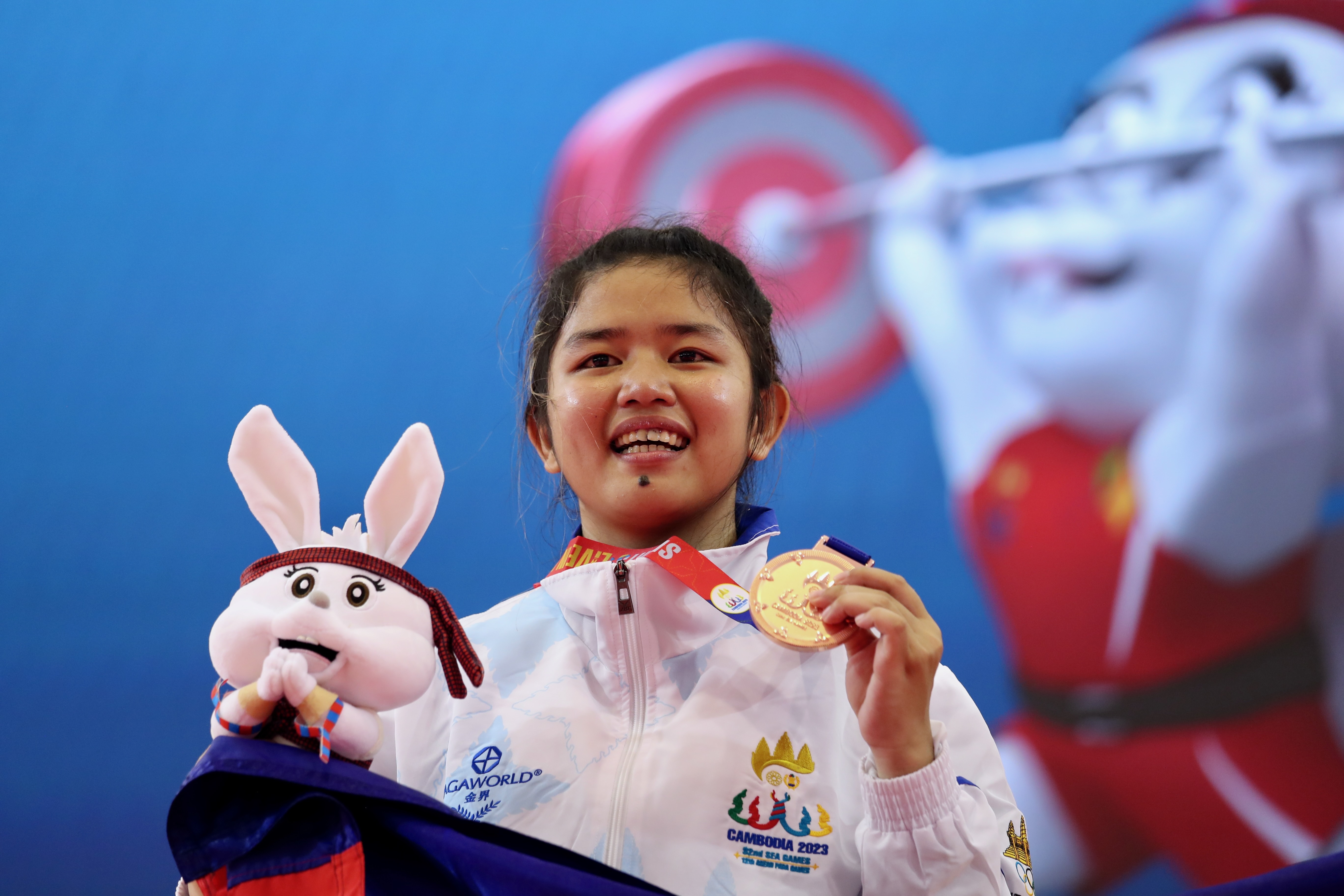 Tam huy chuong may man cua nu do cu chu nha SEA Games 32 hinh anh