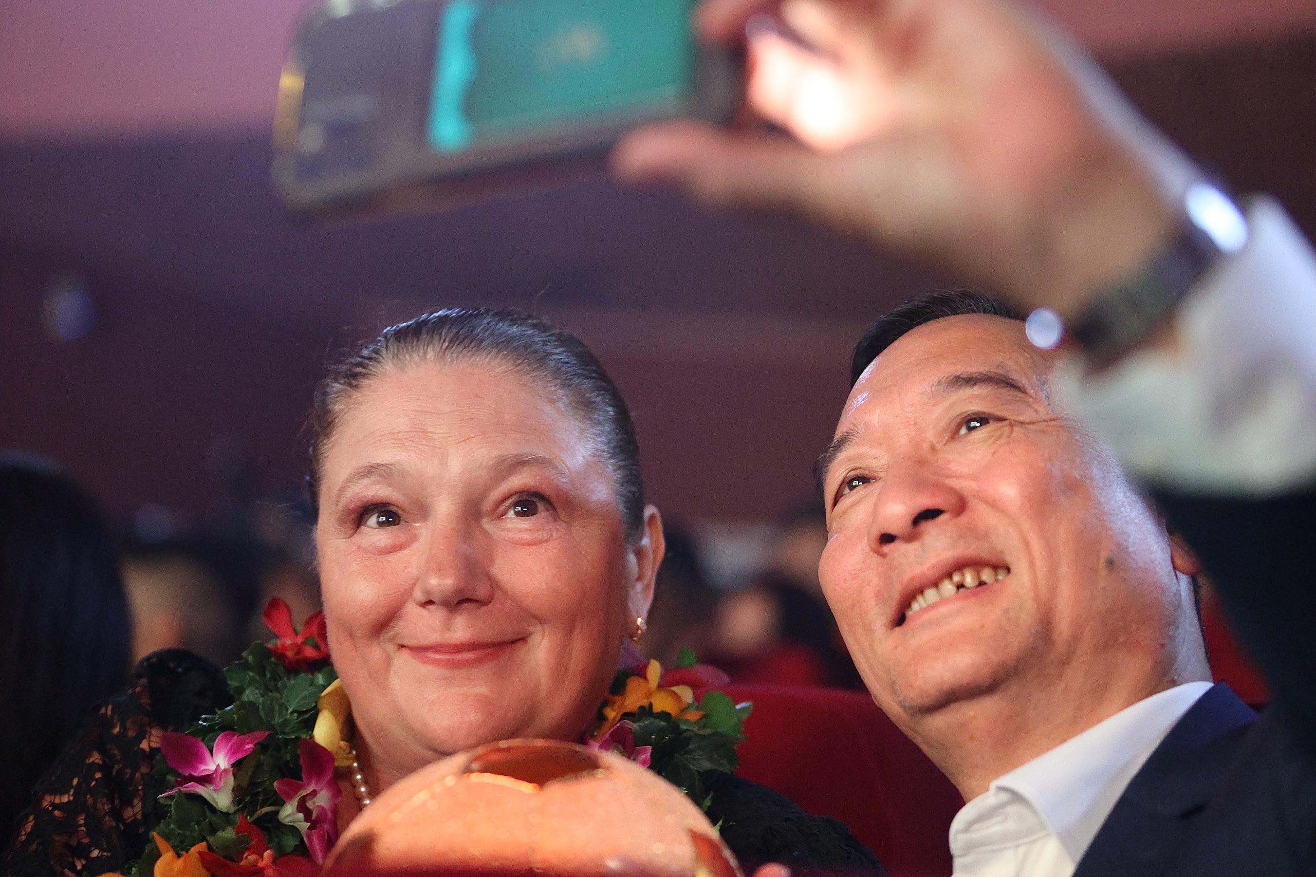 Bo me Van Lam rang ro ben Qua bong dong hinh anh