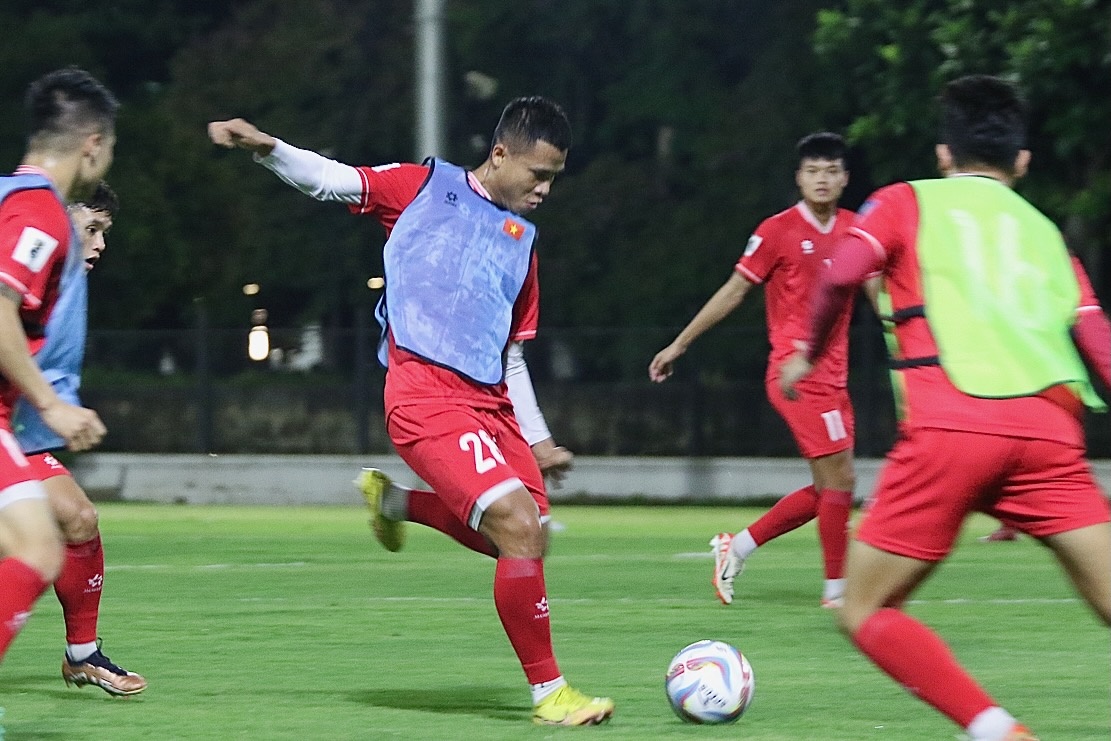 Indonesia va tuyen Viet Nam deu tap kin truoc dai chien hinh anh