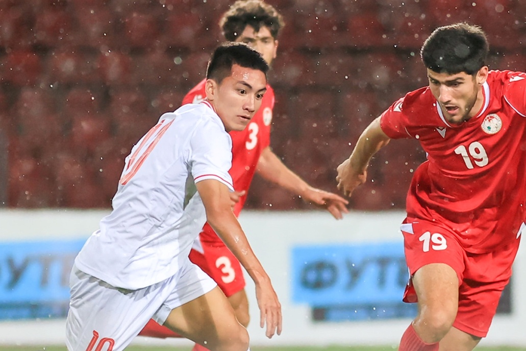 U23 Viet Nam hoa 0-0 Tajikistan hinh anh
