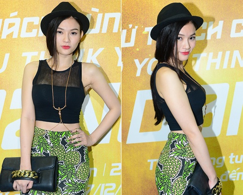 Thu Thuy kheo leo khoe vong 2 'con kien' hinh anh