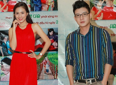 Thuy Trang tuoi tan ra mat phim moi cua Hoang Map hinh anh