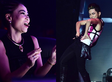 Thu Minh noi 'I love gay' tren song truyen hinh truc tiep hinh anh