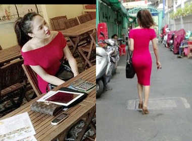 Huong Giang Idol khoe dang dong ho cat khi hen ho hinh anh