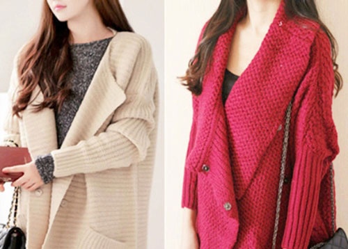 Cardigan dang dai cho tiet troi 'dong danh' hinh anh