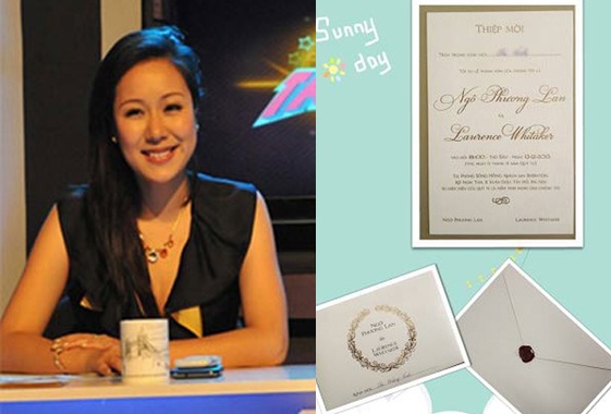 Lo thiep cuoi cua Hoa hau Ngo Phuong Lan hinh anh