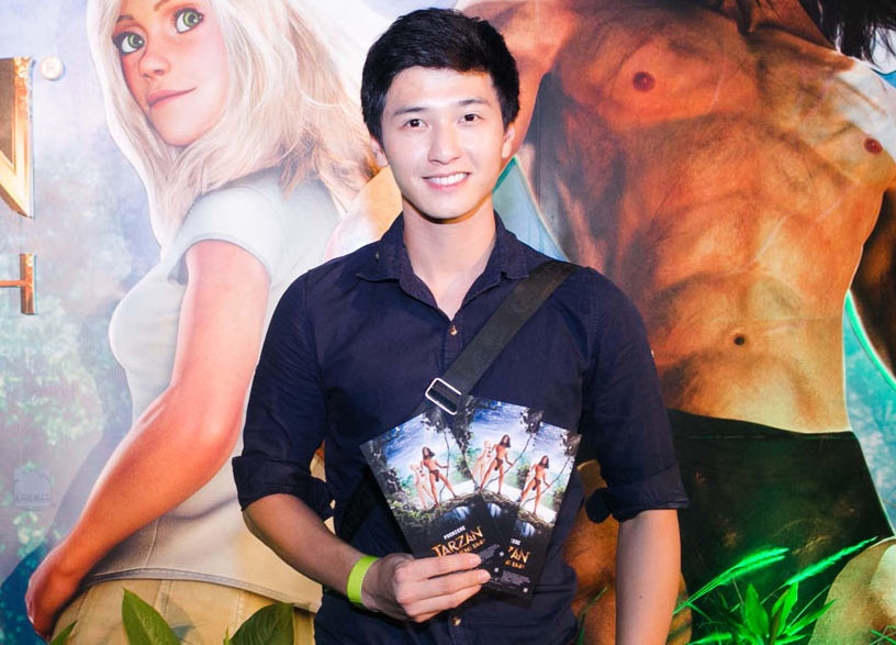 Huynh Anh muon sang My hoc ve dien anh hinh anh