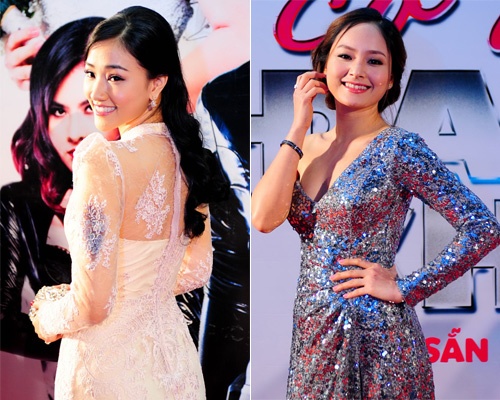 Dan my nhan 'Co dau dai chien 2' goi cam tren tham do hinh anh