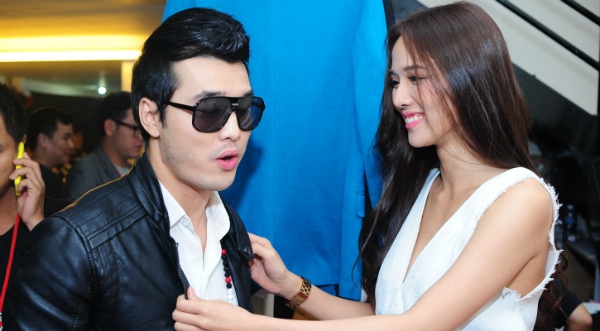 Ung Hoang Phuc duoc ban gai cham soc sau canh ga hinh anh