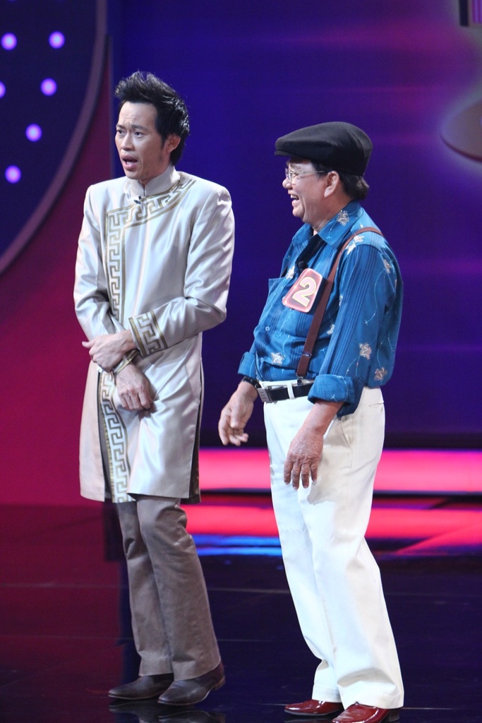 Ở vòng cuối, một lần nữa Nam Trung cho thấy sự nguy hiểm của anh. Nhân dịp nghệ sĩ Hoài Linh nhắc đến câu thơ: 