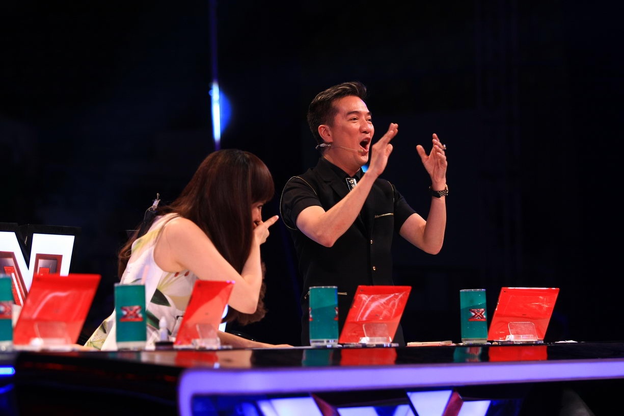 Đàm Vĩnh Hưng phấn khích.