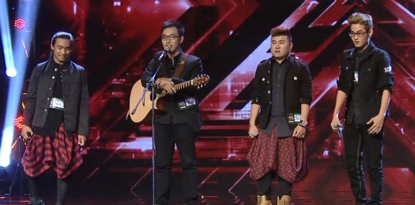 Nhom FBand trinh dien mash up hinh anh