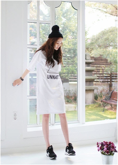 Những mẫu váy freesize, in số theo phong cách trẻ trung sẽ là kiểu váy hè bạn không thể bỏ qua mùa thời trang 2014.