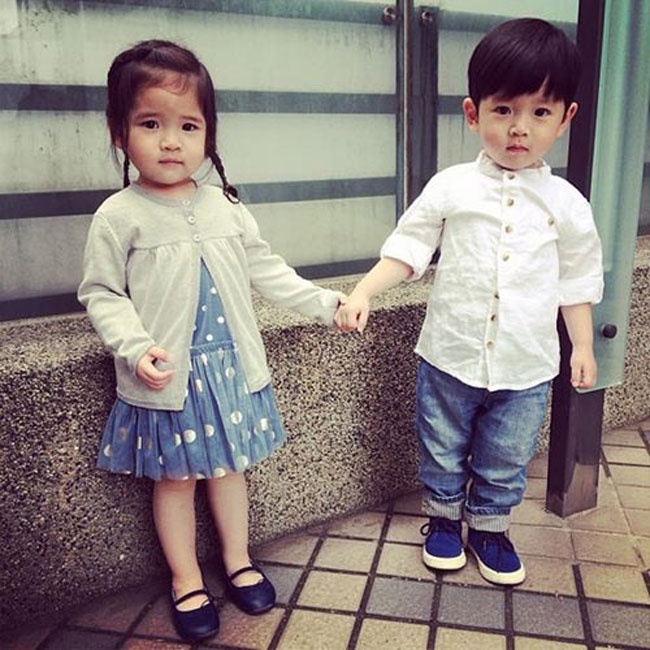 Ăn mặc sành điệu không thua kém gì các fashionista.
