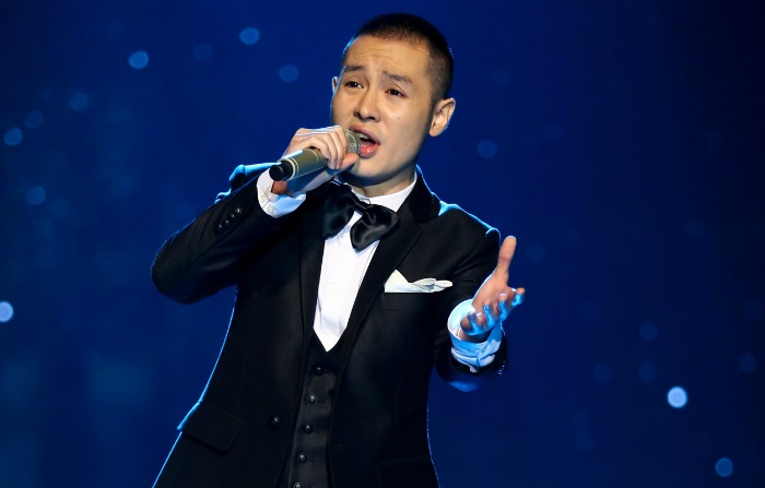 Hoang Hai bi Phuong Thanh che thieu lang lo tren san khau hinh anh