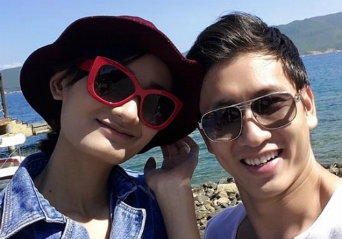 Le Thuy tuc gian vi nguoi yeu dien trai bi don la gay hinh anh