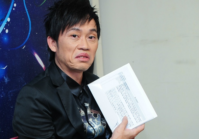 Hoai Linh nhan nho vi khong thuoc kich ban hinh anh