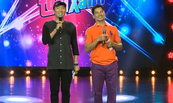 Xuan Bac, Tran Thanh gay chien bang 'vo mom' hinh anh