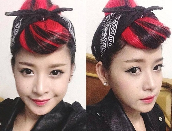 Khi sao va hot girl Viet gay chu y voi mau toc la hinh anh