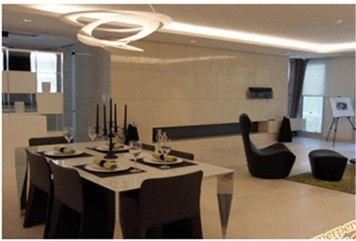 Phòng ăn nhà Tae Hee.