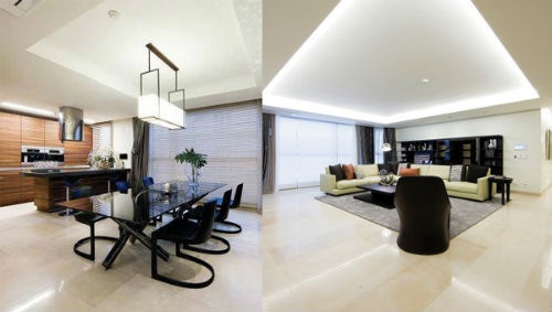 Căn biệt thự Sooyoung hiện đang ở thuộc hàng cao cấp