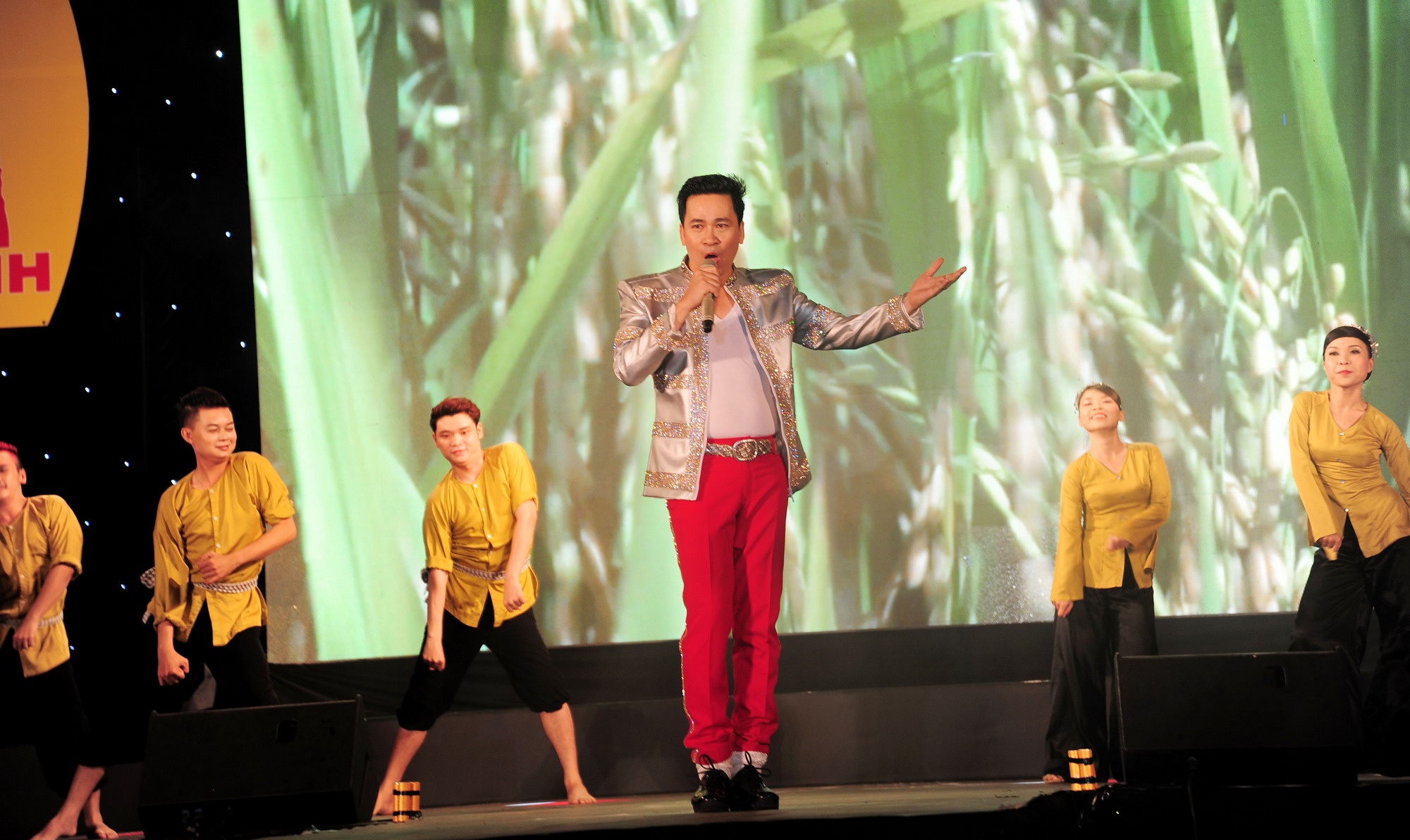 Micheal Lang đốt cháy đêm nhạc của anh bằng những ca khúc quen thuộc như Được mùa được giá, Chiếc áo bà ba, Lời người ra đi, Chuyện tình hoa mười giờ, Nơi đảo xa, Neo đậu bến quê… 	