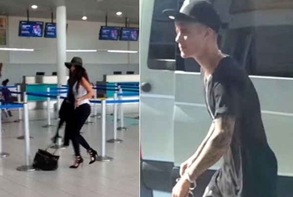 Cả hai cãi nhau tại sân bay trước khi sang Pháp dự show thời trang.