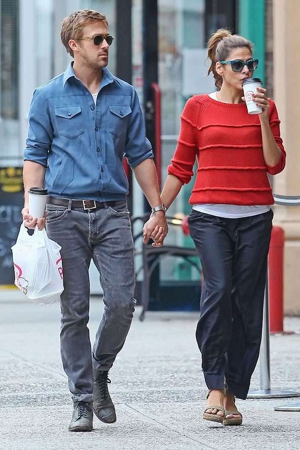 Eva Mendes và Ryan Gosling - tủ quần áo của cặp đôi này