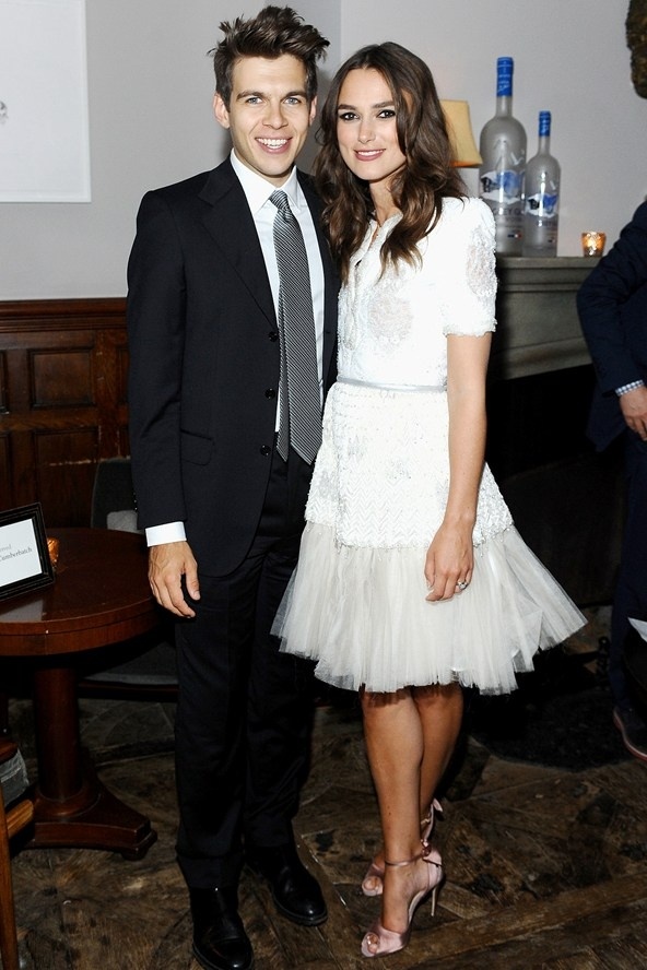 James Righton và Keira Knightley tại liên hoan phim Toronto vào tháng 9 vừa qua.