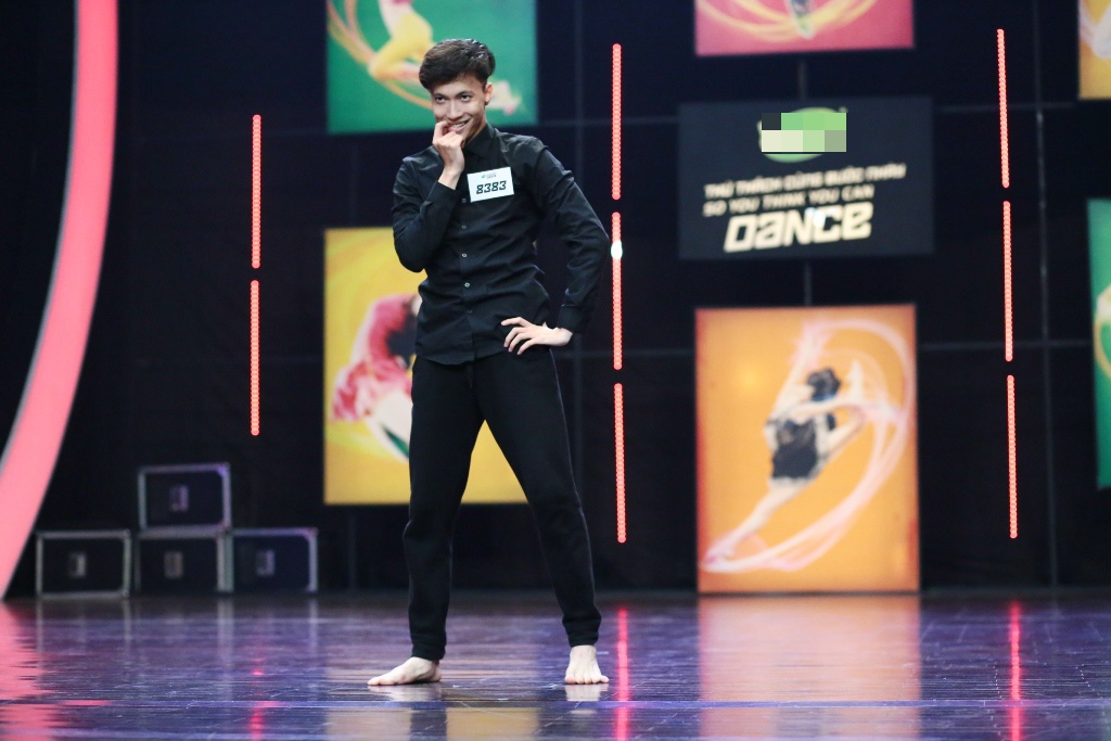 Lựa chọn thể loại sexy dance, em út của nhóm 365 làm khán giả bật cười với những động tác uốn éo đầy nữ tính. ST thuyết phục được cả 5 giám khảo đồng ý để anh đi tiếp. Tuy nhiên, chặng đường của nam ca sĩ hẳn còn khó khăn khi xuất hiện rất nhiều tài năng nhảy múa.
