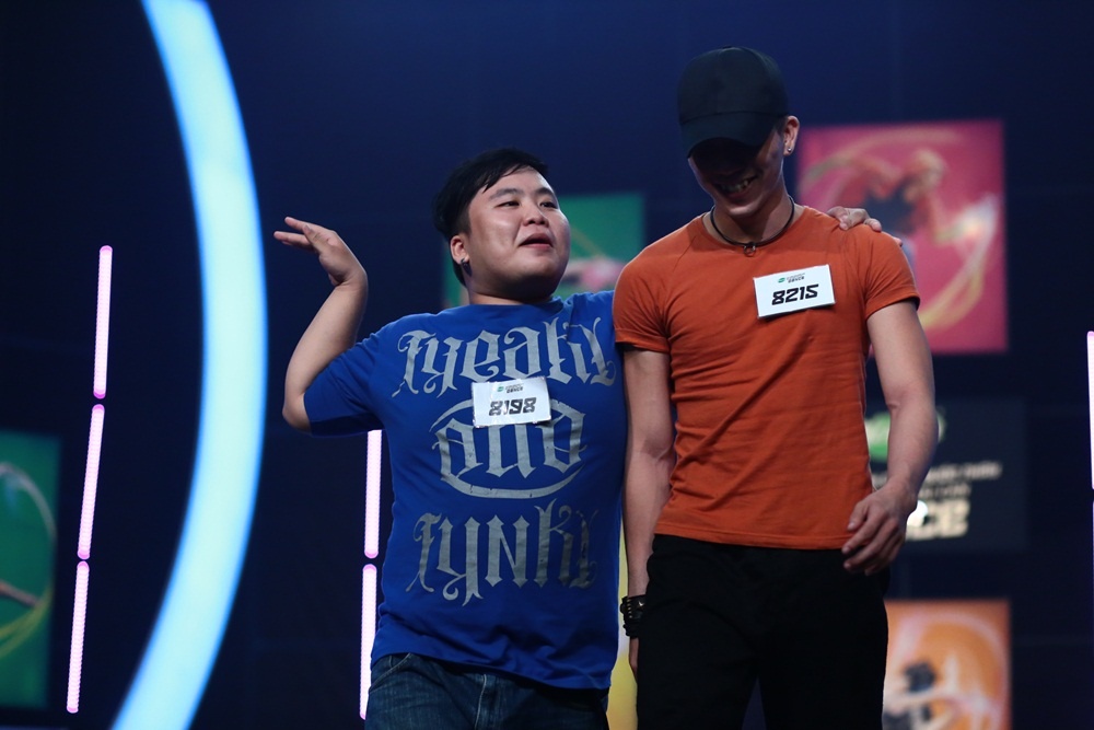 Trong khi đó, chàng mập Thế Bảo lại