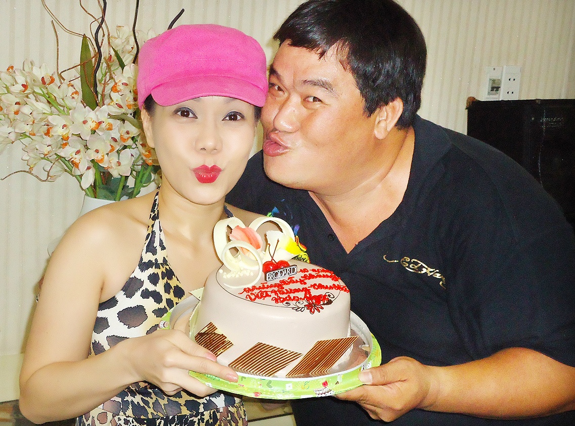 Hoang Map mung sinh nhat Viet Huong sau su co o Nhat hinh anh