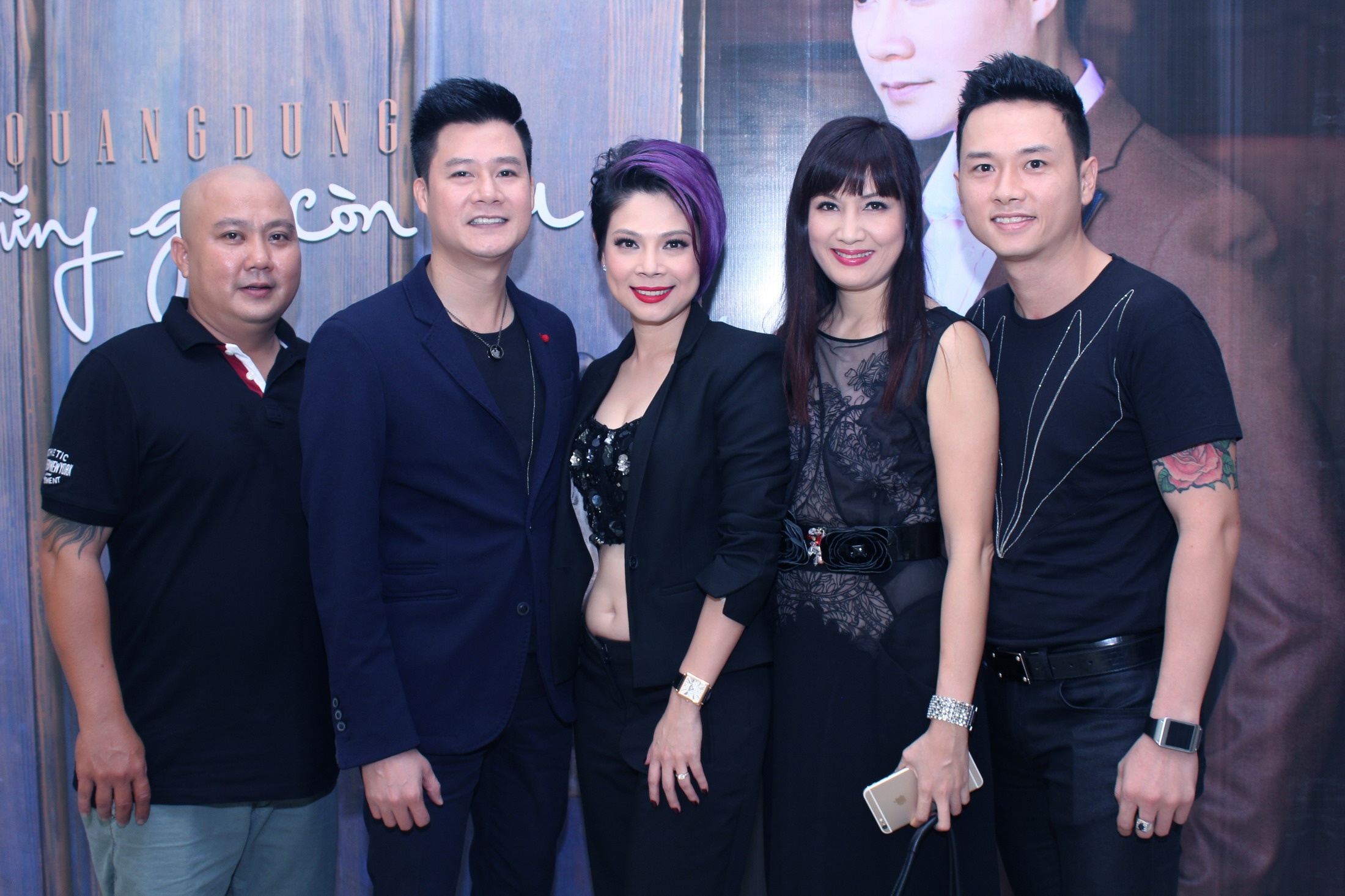 Không chỉ tiêu tốn thời gian cho việc xin cấp phép cho các ca khúc kể trên, Quang Dũng còn phải đợi rất lâu để các nhạc sĩ uy tín như Đức Trí, Hoài Sa, Vĩnh Tâm... hòa âm phối khí vì hầu hết họ khá bận rộn với các dự án riêng.