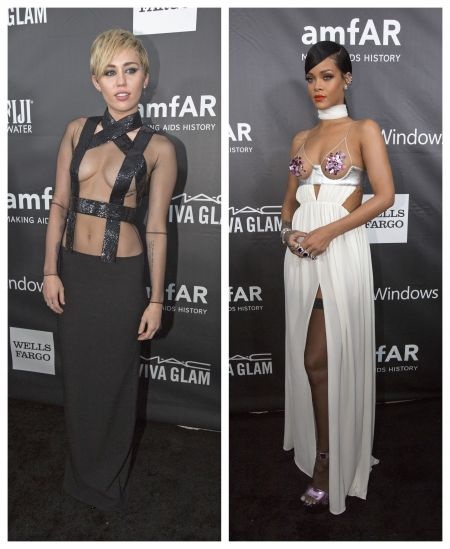Rihanna và Miley Cyrus