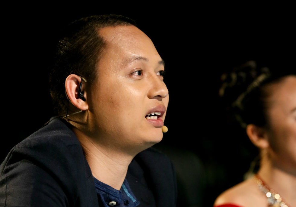 Nguyen Hai Phong bi che nhat khi ngoi ghe nong cuoc thi nhay hinh anh