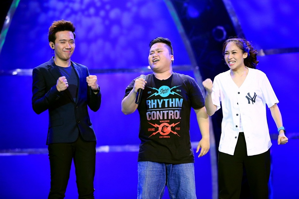 Thế Bảo phát biểu: “Khi đến top 20, em muốn dùng tất cả năng lượng để đốt sân khấu này và em đã đốt được vài lần rồi. Những lần còn lại em muốn để cho tất cả các bạn phải đốt giúp em bằng những bài nhảy hay nhất có thể. Cố lên mọi người”.