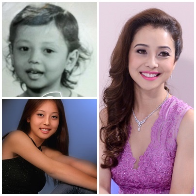 Jennifer Phạm không khác hiện tại là mấy.