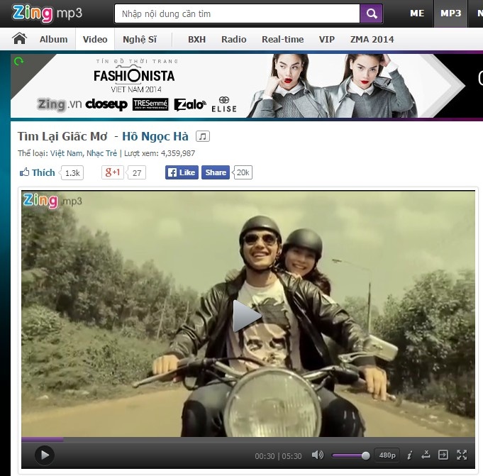 Chấp pop của Hà Hồ được nhiều khán giả trẻ yêu thích.