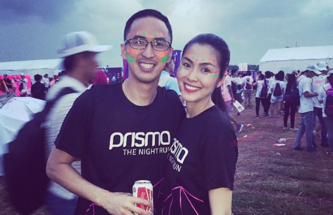 Ha Tang cham chay show truoc nghi van mang bau hinh anh