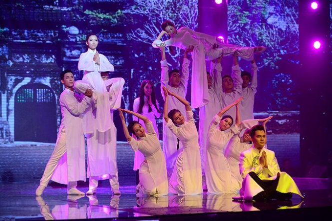 “Sáng tạo“ quá đà, tiết mục Chuyện tình Lan và Điệp trong chương trình Cặp đôi hoàn hảo bị nhiều khán giả phản ứng - Ảnh: Q.Định