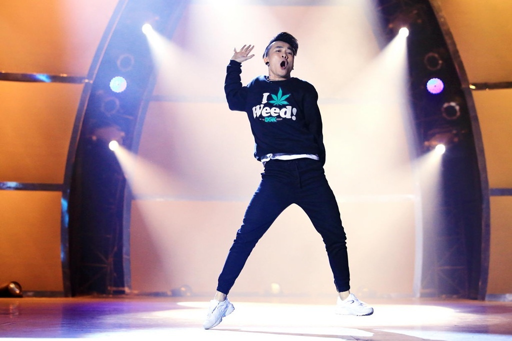 Tấn Huy – bạn trai của Phạm Lịch – cũng khiến khán giả háo hức chờ đợi sở trường hip hop cực chất của anh. 