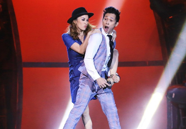 Pham Lich - Manh Quyen hoa vo chong hai huoc hinh anh