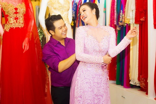 Nhat Kim Anh thu ao cuoi, dap tra nghi van bau bi hinh anh